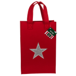 OOTB Rote  Geschenktasche X-mas Greetings aus Filz
