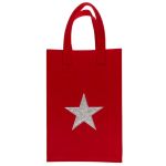 OOTB Rote  Geschenktasche X-mas Greetings aus Filz