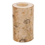 OOTB Deko-Baumstamm mit Glasteelicht-Einsatz