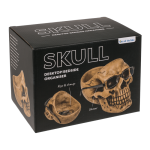 OOTB Totenkopf-Organizer mit Brillenhalter und