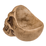 Totenkopf-Organizer mit Brillenhalter Knochenfarbe ca. 16 x 20 x 17 cm