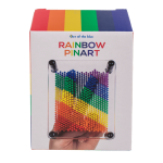 OOTB Pin Art Regenbogen Pride ca. 12 x 9 cm