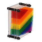 OOTB Pin Art Regenbogen Pride ca. 12 x 9 cm