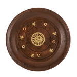 OOTB Runder Holz-Räucherstäbchenhalter