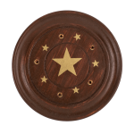 OOTB Runder Holz-Räucherstäbchenhalter