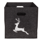 OOTB Filz-Aufbewahrungsbox Hirsch/Hirschkopf