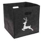 OOTB Filz-Aufbewahrungsbox Hirsch/Hirschkopf