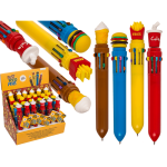 OOTB Kugelschreiber mit 10-farbigen Minen Fast Food