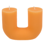 OOTB Kerze in U-Form mit 2 Dochten ca.145 x 5 cm