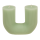 OOTB Kerze in U-Form mit 2 Dochten ca.145 x 5 cm