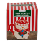 OOTB Becher Funny Snowman mit Deckel