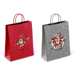 OOTB Papier-Geschenktüte Crazy Santa