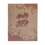 OOTB Papier-Geschenktüte Retro Christmas