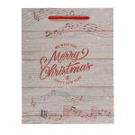 OOTB Papier-Geschenktüte Retro Christmas