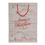 OOTB Papier-Geschenktüte Retro Christmas