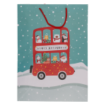 OOTB Papier-Geschenktüte Winter Wonderland