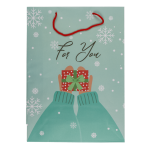 OOTB Papier-Geschenktüte Winter Wonderland