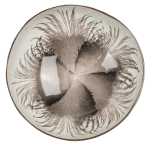 OOTB Kokosnuss-Schale lackiert 3-fach sortiert