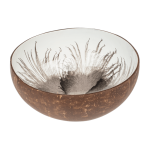 OOTB Kokosnuss-Schale lackiert 3-fach sortiert