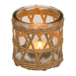 OOTB Seegras/Glas-Teelichthalter