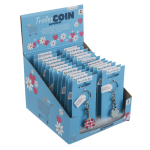 OOTB Metall-Schlüsselanhänger mit Einkaufswagenchip