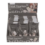 OOTB Metall-Schlüsselanhänger mit Fotohalterung