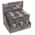 OOTB Metall-Schlüsselanhänger mit Fotohalterung