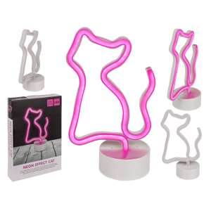 OOTB Neon-Leuchte Katze 25 x 15 cm