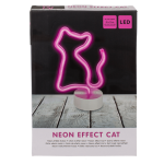 OOTB Neon-Leuchte Katze 25 x 15 cm