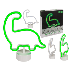 OOTB Neon-Leuchte Dinosaurier 29 x 24 cm