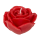 OOTB Rote Kerze Rose 3er Set