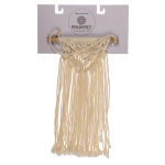 OOTB Cremefarbene Wanddeko Makramee