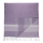 OOTB Weiß/lavendelfarbenes Fouta-Hamamtuch