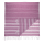 OOTB Weiß/lilanes Fouta-Hamamtuch (für Sauna & Strand)