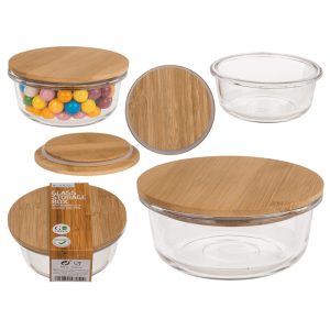 OOTB Glas-Vorratsdose für 400 ml ca. 14 x 14 cm