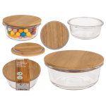 OOTB Glas-Vorratsdose für 400 ml ca. 14 x 14 cm