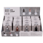 OOTB Mini LED Ziehleuchte ca. 5 cm 3-farbig sortiert