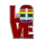OOTB Metall-Anstecker Pride ca. 3 cm