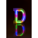 OOTB Neon-Leuchtbuchstabe D Höhe:16 cm