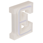 OOTB Neon-Leuchtbuchstabe E Höhe:16 cm