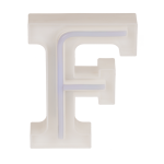 OOTB Neon-Leuchtbuchstabe F Höhe:16 cm