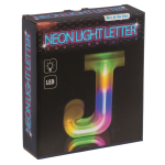 OOTB Neon-Leuchtbuchstabe J Höhe:16 cm