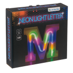 OOTB Neon-Leuchtbuchstabe M Höhe:16 cm