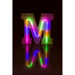 OOTB Neon-Leuchtbuchstabe M Höhe:16 cm