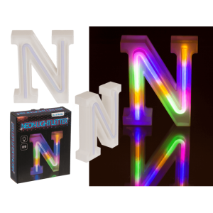 OOTB Neon-Leuchtbuchstabe N Höhe:16 cm