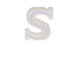 OOTB Neon-Leuchtbuchstabe S Höhe:16 cm