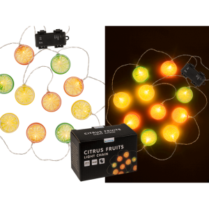 OOTB Lichterkette Früchte mit 12 LED