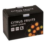 OOTB Lichterkette Früchte mit 12 LED