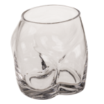 OOTB Trinkglas Hoch den Hintern ca. 7 x 5 x 9 cm