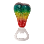 OOTB Metall-Flaschenöffner Testikel Regenbogen
